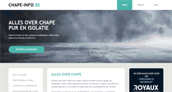 Desktop Screenshot of chape-info.be
